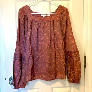 Lauren Conrad heart top